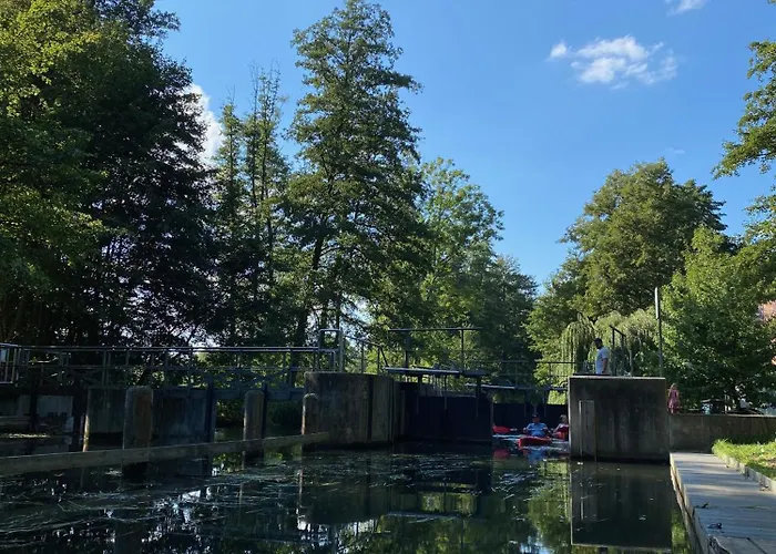 Spreewaldhaus Raddusch, Boote- Fahrraeder Gratis בית נופש