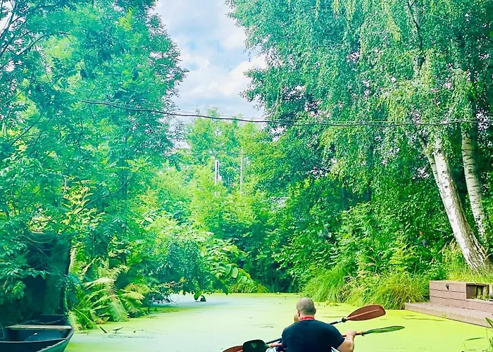 Spreewaldhaus Raddusch, Boote- Fahrraeder Gratis בית נופש